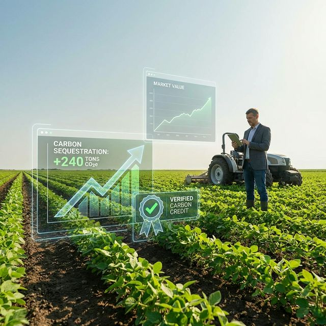 img of 농업 탄소크레딧, ‘탄소 감축’이 아니라 ‘검증’이 돈이 된다