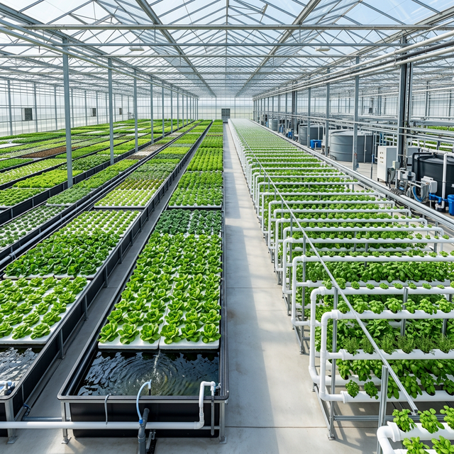다양한 아쿠아포닉스 시스템 디자인