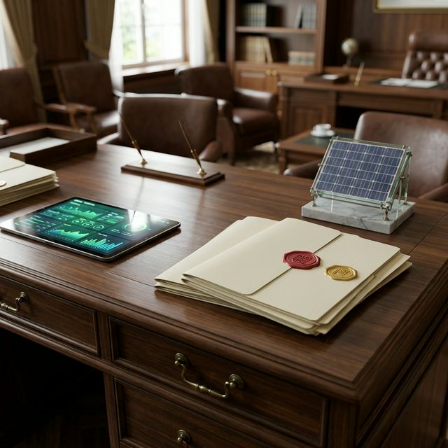 Official Documents at Government Office