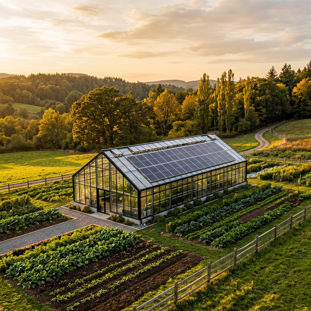 img of 태양광 - 비닐하우스, 온실하우스에서도 태양광 발전이 가능할까?